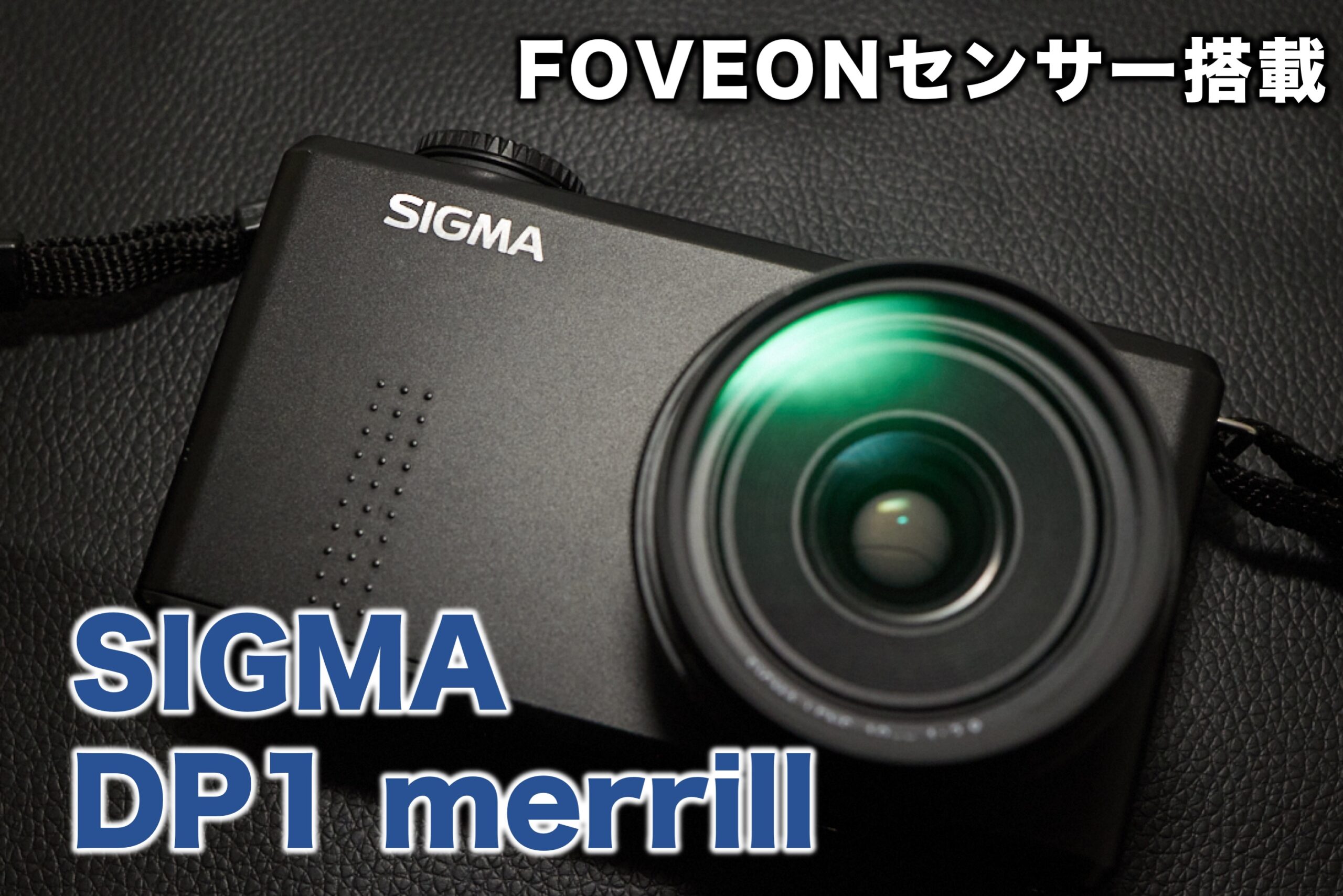 【レビュー】FOVEONセンサー搭載機 SIGMA DP1 merrill の使用感